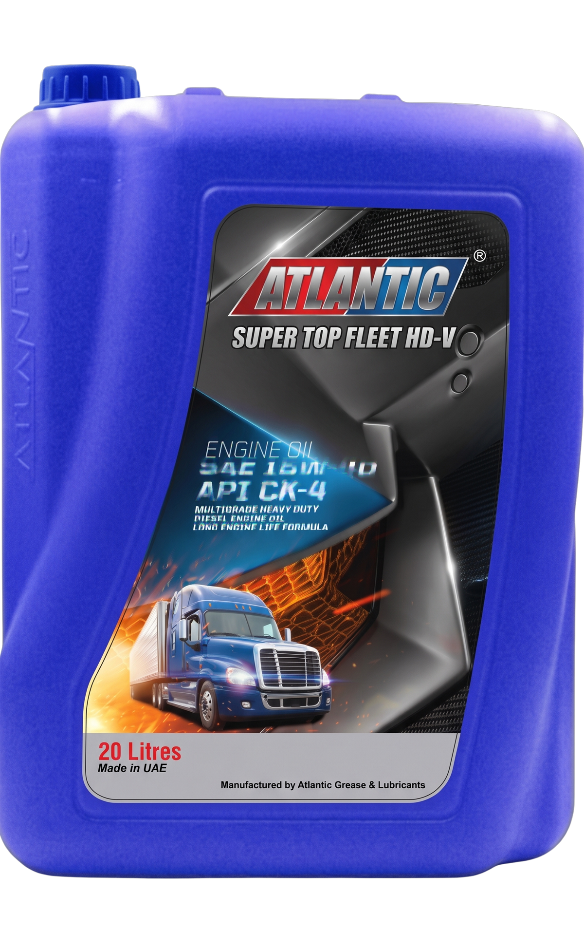 Aceite de Motor Diésel Atlantic Super Top Fleet HD-V 15W-40 CK-4