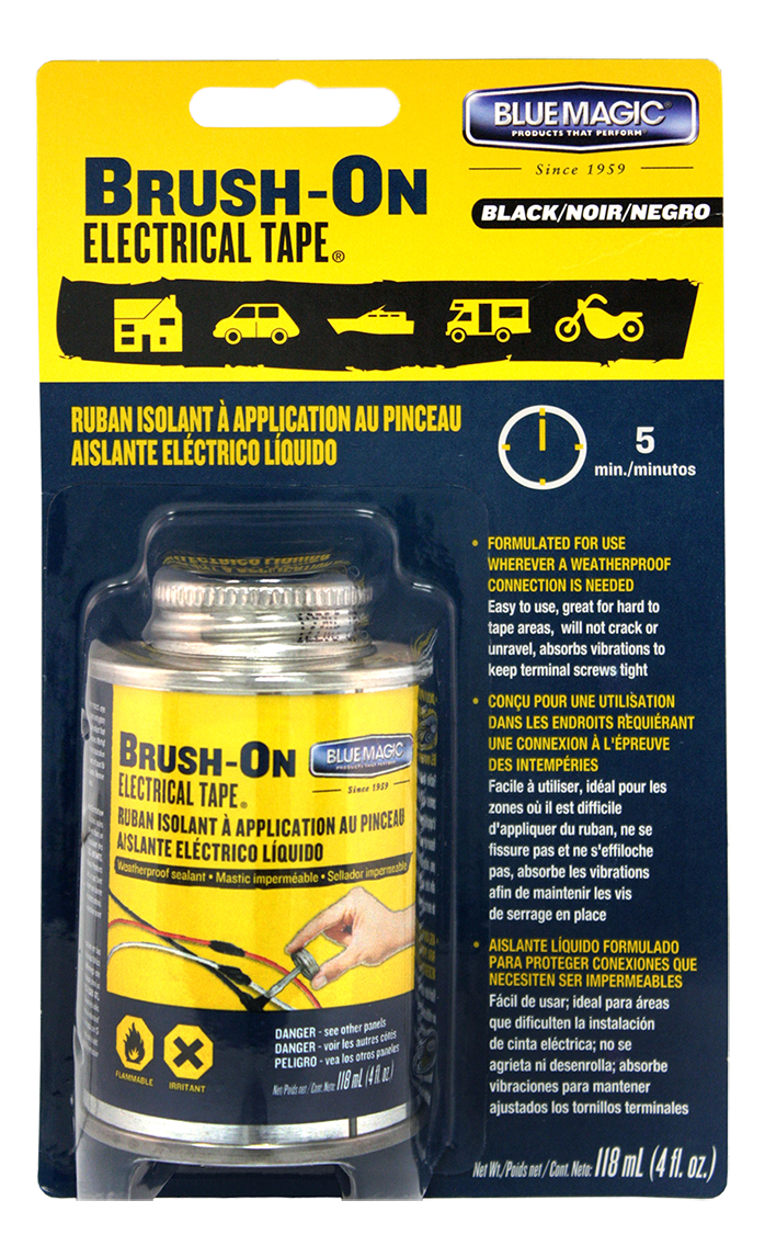 Aislante Eléctrico Líquido Color Negro