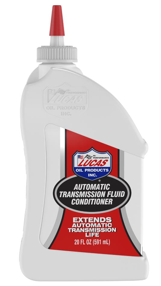Aceite acondicionador para transmisión automática Galaupa en envase de 20 oz, líquido para mantener la transmisión suave y eficiente.