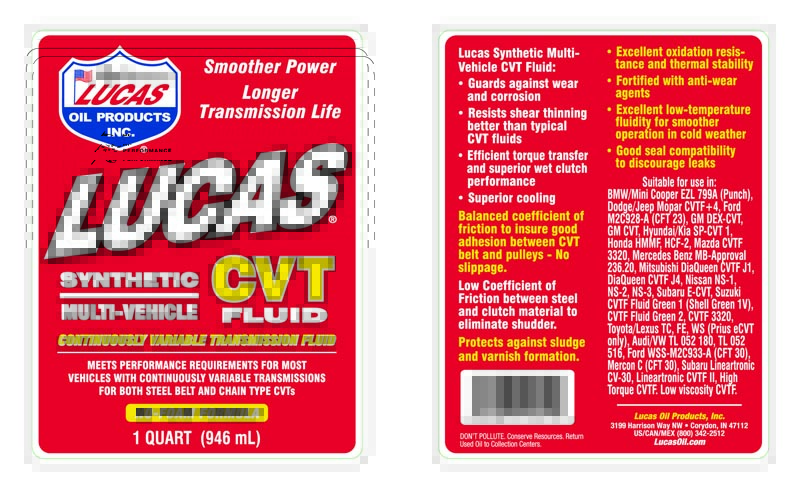 Aceite CVT Multi Vehículo Sintético
