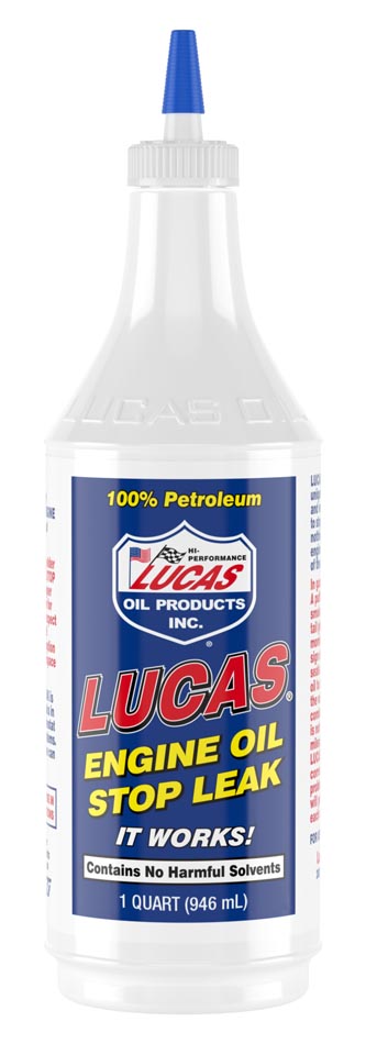 Sellador de fugas de motor Galaupa en envase de 3 litros, producto para detener fugas de aceite en motores.