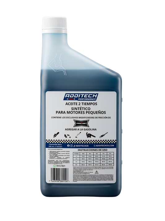 Aceite 2 Tiempos Mezcla Sintética Additech