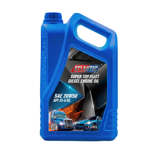 Aceite de Motor Diésel Atlantic Super Topfleet 20W-50 CI-4/SL