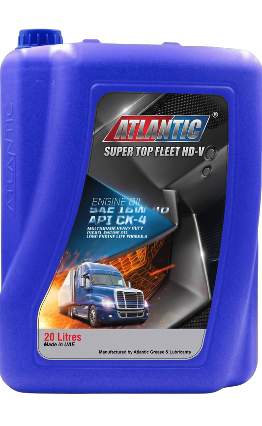 Aceite de Motor Diésel Atlantic Super Top Fleet HD-V 15W-40 CK-4