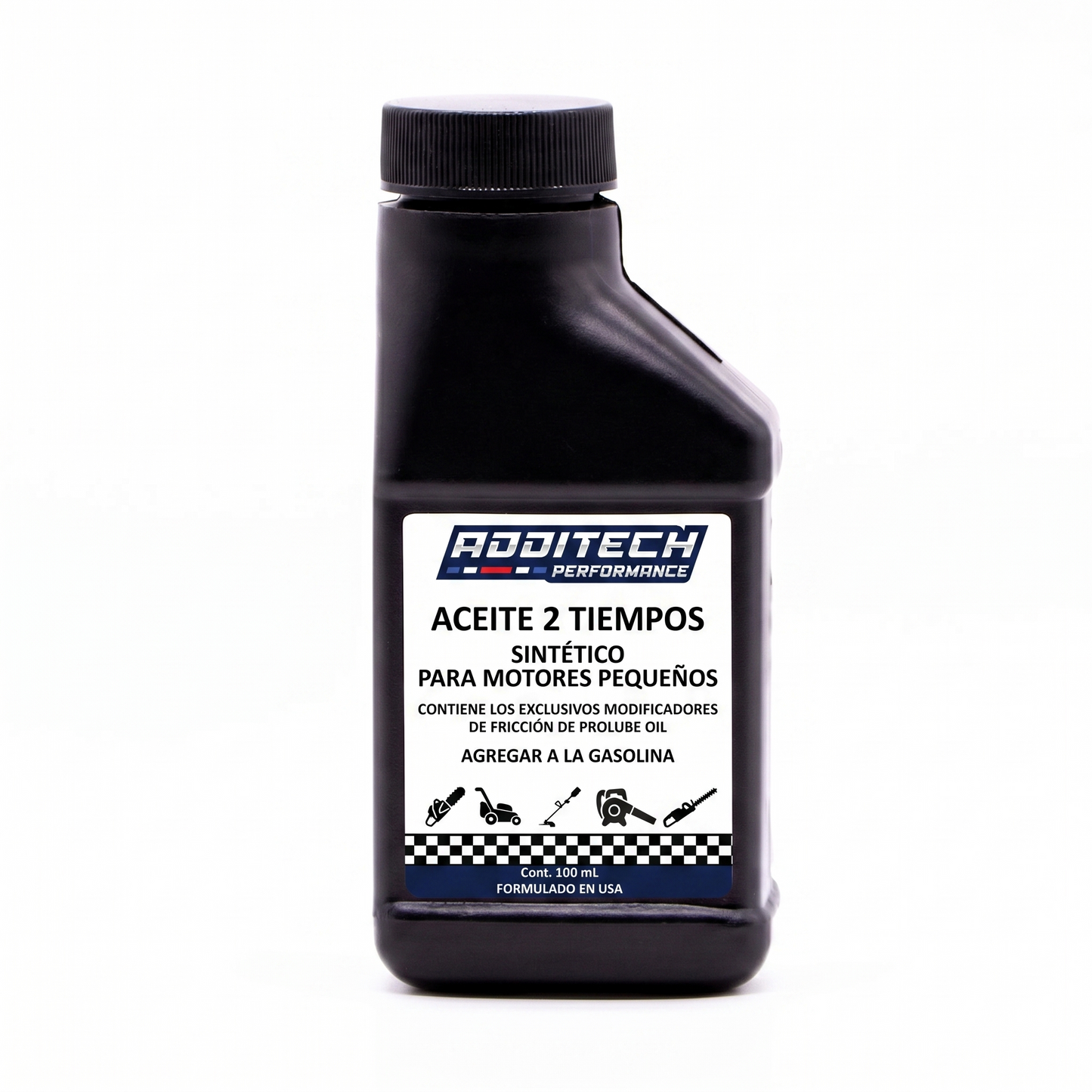 Aceite 2 Tiempos Mezcla Sintética Additech 100 mL