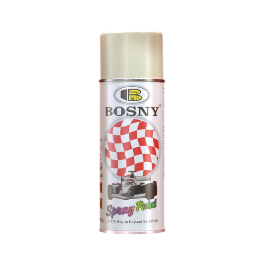 Lata de pintura en aerosol SB-47 Color Blanco Báltico de la marca Galaupa, muestra la boquilla y etiqueta en la lata.
