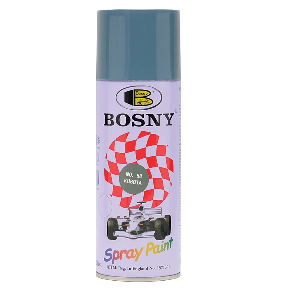 Pintura Aerosol SB-58 Color Kubota Gris